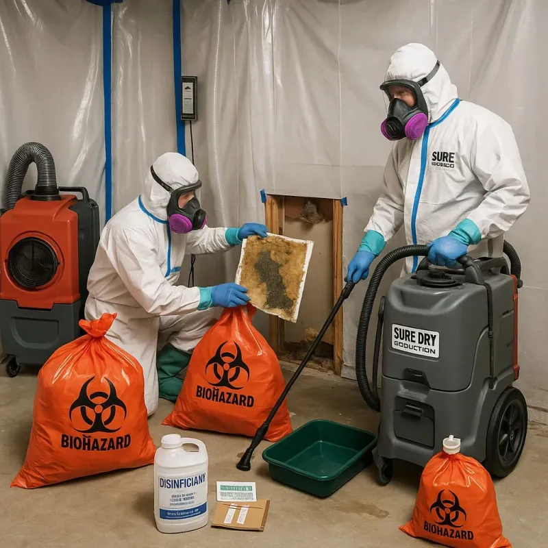 Contaminated Water Handling Protocols process in Tutwiler, MS