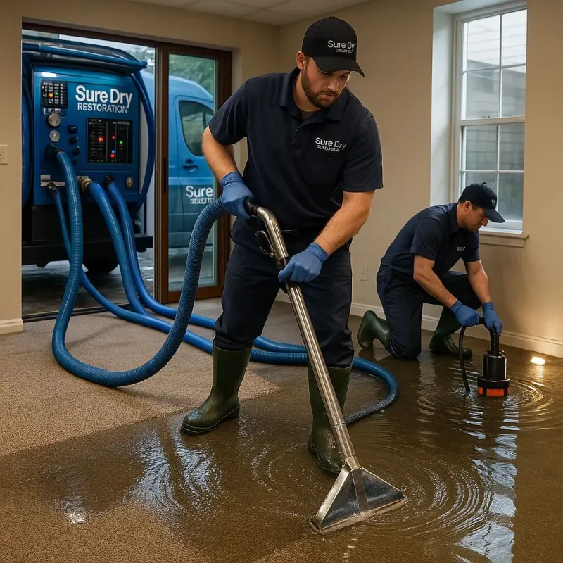 Water Extraction and Removal process in Tutwiler, MS